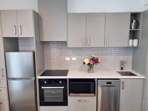 Modern, Central City, Penthouse Floor Apartment.