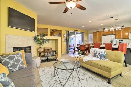 Desert Hot Springs Escape With Hot Tub And Yard!