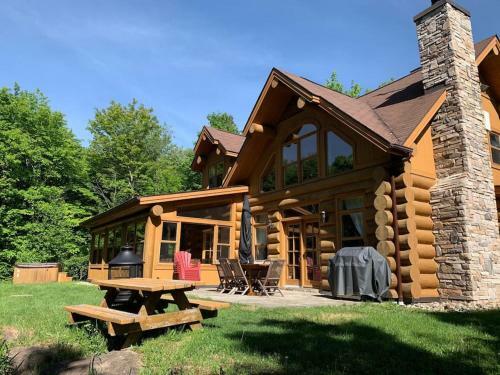 New Log Cabin, Ski , Spa, Sauna