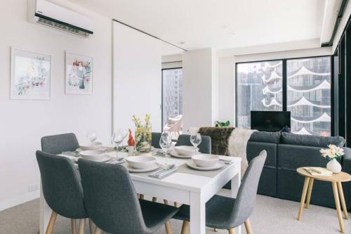 Docklands Apartment W Parking Marvel Stadium
