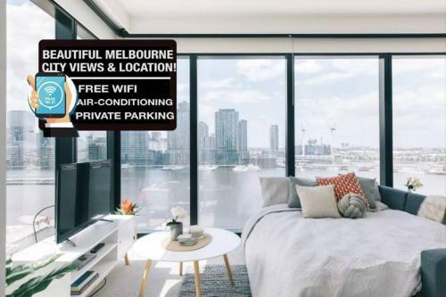 Docklands Apartment W Parking Marvel Stadium