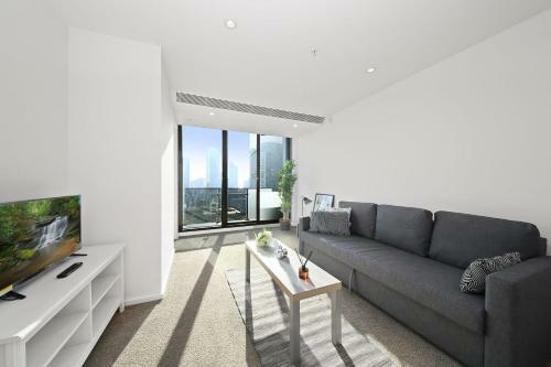 Apartamento Spacious 2br Apt With A Stunning View Over The Yarra, Free Parking