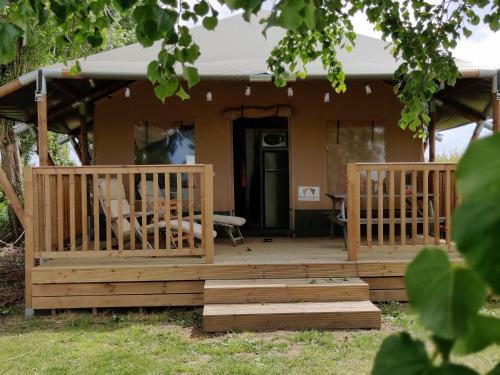 Thrilling Tent House In West Flanders With Barbecue