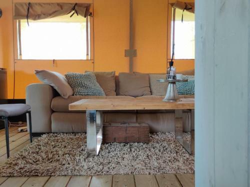 Thrilling Tent House In West Flanders With Barbecue