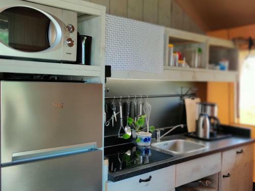 Thrilling Tent House In West Flanders With Barbecue