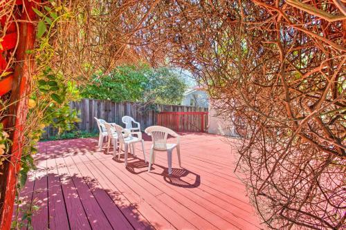 Bright San Jose House With Private Yard And Deck!