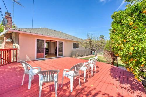 Bright San Jose House With Private Yard And Deck!