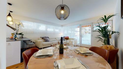 High Standing Apartment In Vercorin, 900m From The Ski Slopes