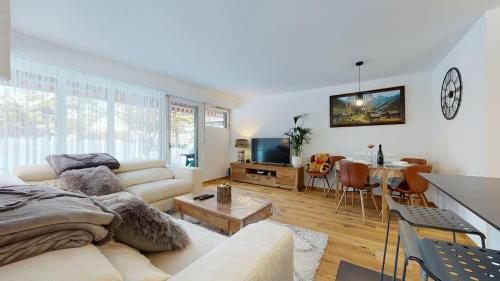 High Standing Apartment In Vercorin, 900m From The Ski Slopes