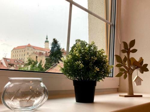 �tuln� Apartm�n S V�hledem Na Z�mek