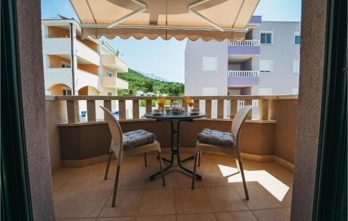 Stunning Apartment In Promajna With 1 Bedrooms