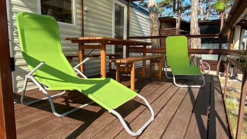 Mobile Home In Camping Planik