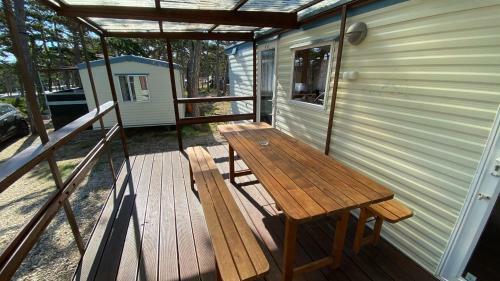 Mobile Home In Camping Planik