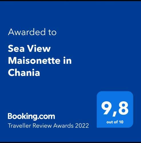 Bed & Breakfast Sea View Maisonette In Chania