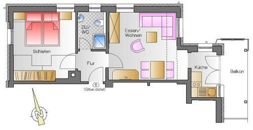 Apartamento Fellhornhaus Ferienwohnungen