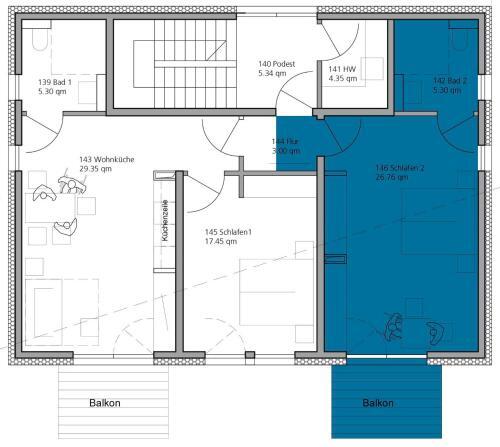 Apartamento Sonnenscheinhaus Wohnung 3