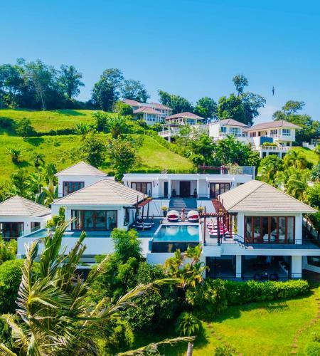 D-lux 4 Bed Sea View Villa With Private Beach