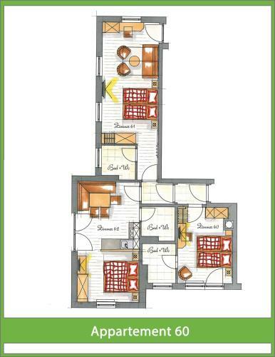 Apartamento Ferienwohnungen Perfeldhof