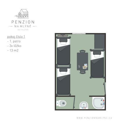 Hostal Penzion Na Ml�n?