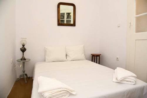 Traditional Cycladic House With View In Andros