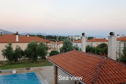 Villa Irene Evia, 4 Bdr, Pool, 500m To Beach
