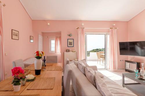 Apartamento Aliki's Top Floor Suite With Shared Infinity Pool!