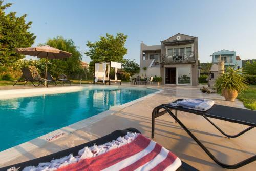 Seaview Villa Fivos With Private Pool