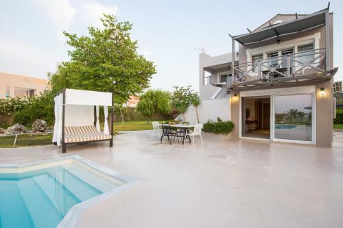 Seaview Villa Fivos With Private Pool