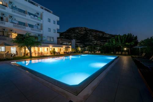 Motel Matala Bay Annex Building Rental Rooms