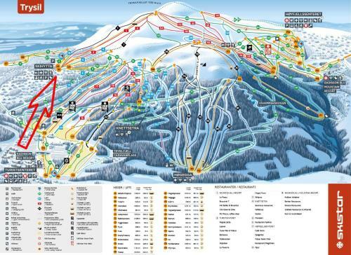 Apartamento Mountain Lodge, Topptrysil 6+1 Guest -skihytta