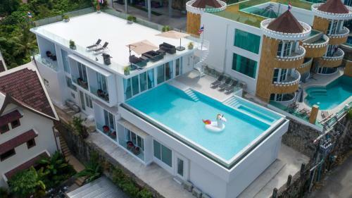 Villa Skyline Patong New Modern Seaview+gym+sauna+pool Villa
