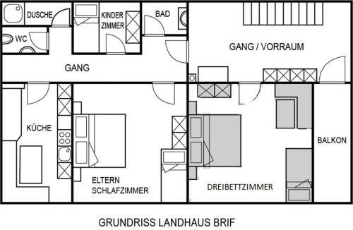 Apartamento Landhaus Brif
