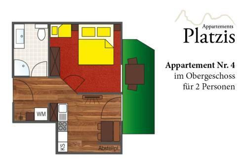 Apartamento Appartements Platzis