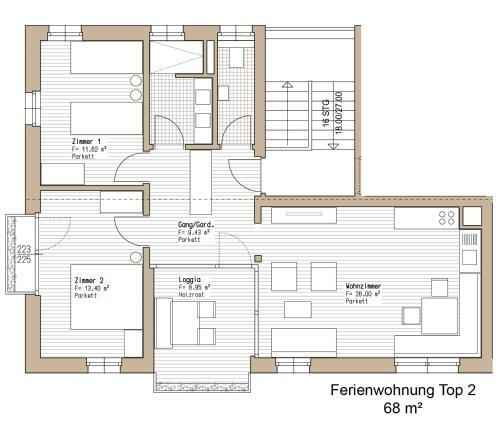 Apartamento Gauensteiner Hof