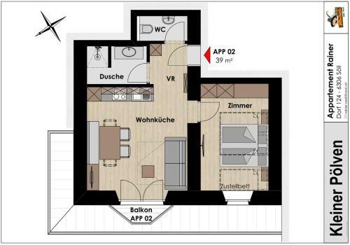 Apartment Rainer - Mittendrin