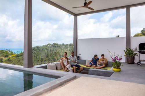 Villa A Louer Koh Samui Piscine Vue Mer