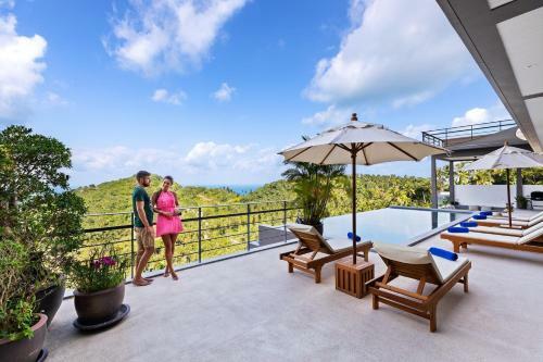Villa A Louer Koh Samui Piscine Vue Mer