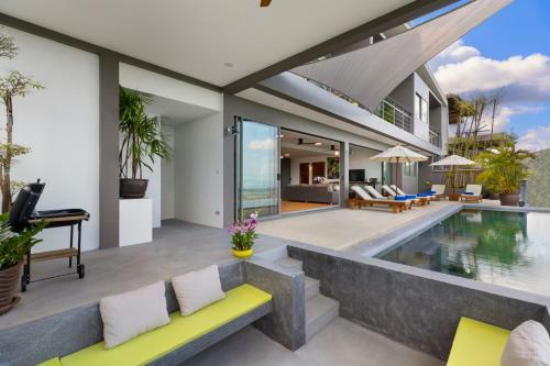 Villa A Louer Koh Samui Piscine Vue Mer