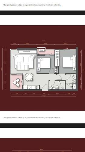 Two Bedrooms 31st Floor 100 Pattaya Bay Seaview