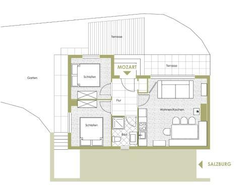 Apartamento Alpin Chalets Wagrain