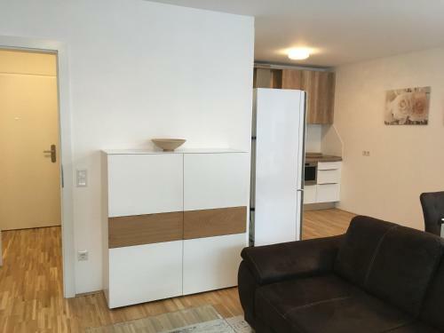 White Vintage Park View Apartment
