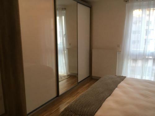 White Vintage Park View Apartment