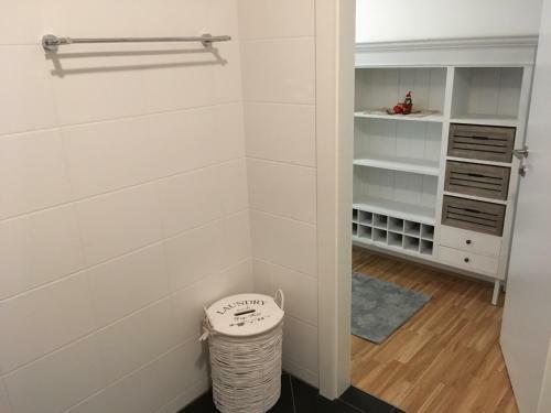 White Vintage Park View Apartment