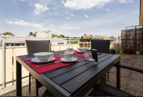 Apartment Visit Vienna Roof Terrace Morning Sun