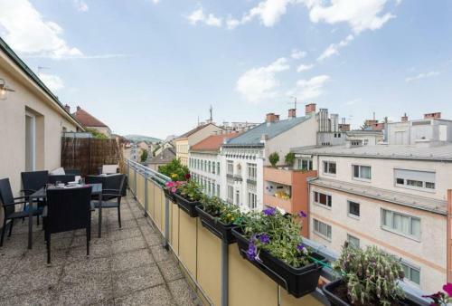 Apartment Visit Vienna Roof Terrace Morning Sun