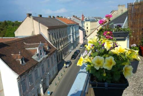 Apartment Visit Vienna Roof Terrace Morning Sun