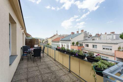 Apartment Visit Vienna Roof Terrace Morning Sun