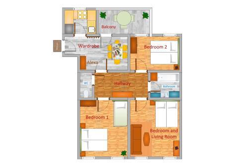 Apartamento Kingsize Central Station Residence