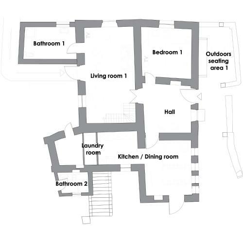 Villa Muazzo Historic Residence, A Modernized Gem!