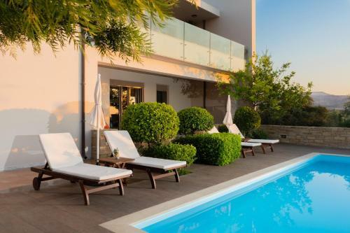P&s Luxury Home In Cretan Nature With Sea View